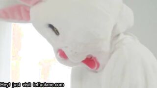 cumshot mom and daughter hunt for easter bunny cock and cum! s7:e9
