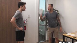 Troyes tiny hole is fucked by Christian