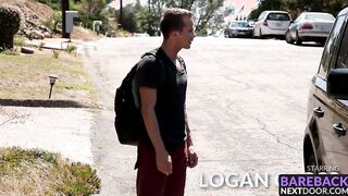 Logan Cross drills his bottom lover Connor Halsted