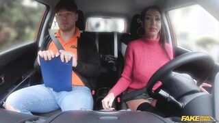 Big tits student stuns her teacher