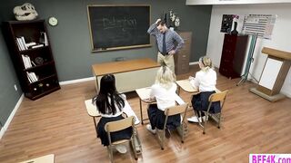 College teens wants to see their teachers big cock