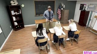 College teens wants to see their teachers big cock