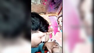 Desi Indian couple sucking for more video join our telegram channel @PBNTIME