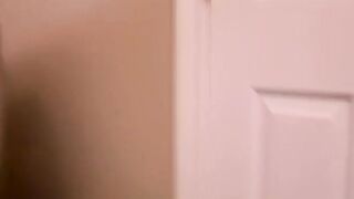 Twink jerks his cock and delivers a cumshot on dudes face