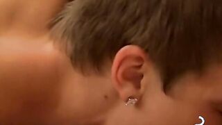 Chainsmoker twink indulges his sexual cravings with hot dude