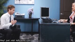 anal seductive blonde alison avery fucks her employee