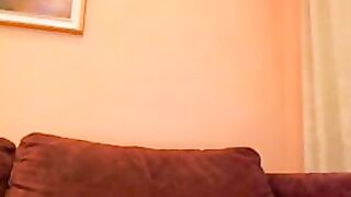 Stepsister masturbates with her favorite dildo