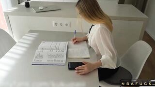Naughty Student Girl was Caught by her