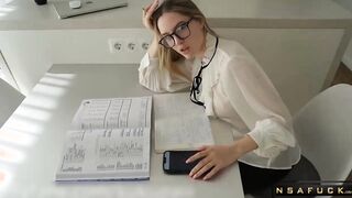 Naughty Student Girl was Caught by her