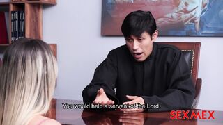 Hot wife seduced by the priest