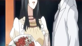 Delicious busty babe has bondage sex