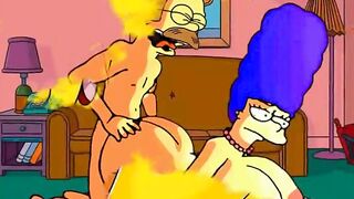 Marge Simpson mature whore