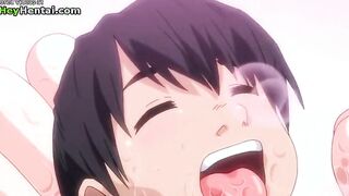 Horny guy gets pleased by amazing busty maid