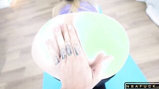 Stretched his Stepsisters Holes during Fitness p1