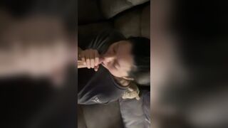 Big Tits Asian Babe Sucking BWC
