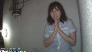 Japanese busty beauty has group sex with her fans