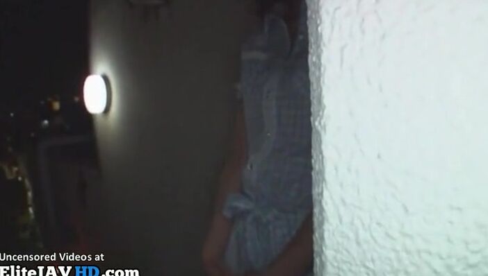 Japanese busty beauty has group sex with her fans