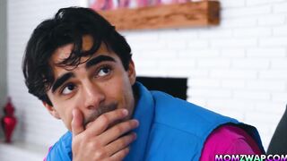 Horny busty stepmoms fucking stepsons