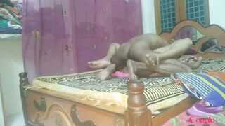 Indian Telugu Lovers Celebrating Anniversary Day With goddess Into Various Positions
