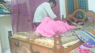 Indian Telugu Lovers Celebrating Anniversary Day With goddess Into Various Positions