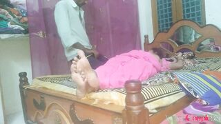 Indian Telugu Lovers Celebrating Anniversary Day With goddess Into Various Positions