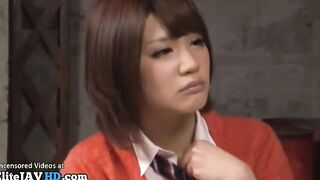 Japanese random wonderful teen accepts casual sex