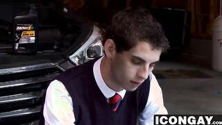 Sam Truitt and Tony Salerno loves sex in the garage