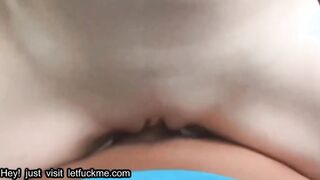 cumshot sexy chick nora doll bounces on a hard cock and gets a load