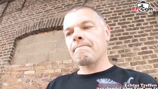 Real Meet and Fucked Casting with german women next door