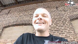 Real Meet and Fucked Casting with german women next door