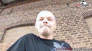 Real Meet and Fucked Casting with german women next door