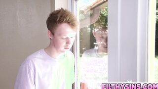 Kat Marie getting naughty with her stepson