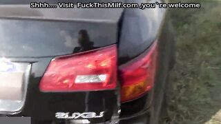 Stepbrother Cums on Stepsister’s Yoga Pants while she’s stuck