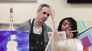 Getting College Booty Into Art Class