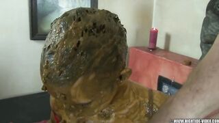 Betty Screws the Crew HOT DIARRHEA IN FACE SWALLOWING PRO
