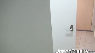 Japanese babes recorded pissing with hidden cam