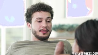 Stepmom filming me having sex with my girlfriend