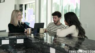 Stepmom filming me having sex with my girlfriend