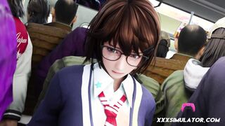 Beautiful Japan Hottie Public Train Fuck