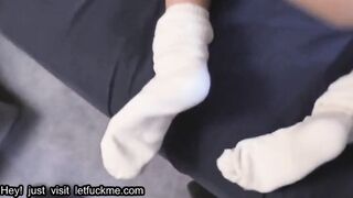 creampie daughter wakes stepdad for a fuck session