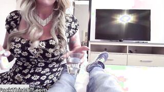 Busty MILF Dolly Dames Gives Stepson A Sloppy Blowjob