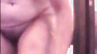 intimate home scenes my BBW stepmom (voyeur)