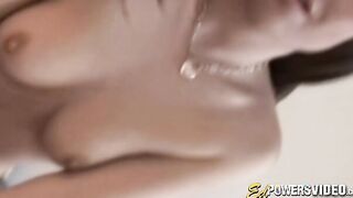 Young babe Casey Calvert hardcore fucked doggystyle after BJ
