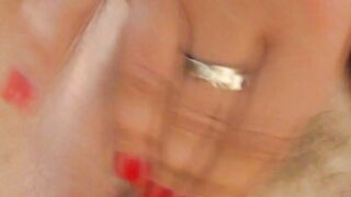 Mature women soap and lick each other's pussies under shower