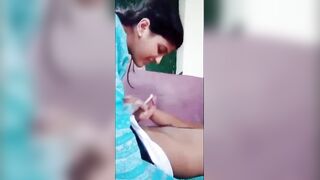 Desi Indian Couple Sucking for more video visit : pbntime.com