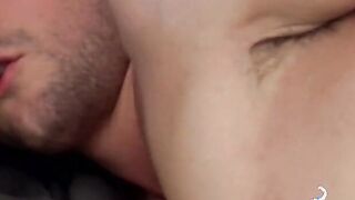 Smoke and stroke session with tempting Dustin Fitch