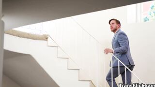 Steve spying on his boss wife Brittney Kade