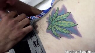 Black twink has mutual dick sucking while wearing underwear