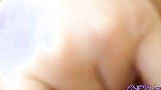 Stepsister fingerfucking her wet pussy