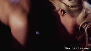 Couple fucking on a ranch at night in various positions